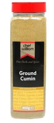 Chef William Ground Cumin 400g - The Chef Store UK