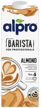 Alpro Barista Almond Milk 1L. Pack of 1 or 12. Dairy Alternative Vegan