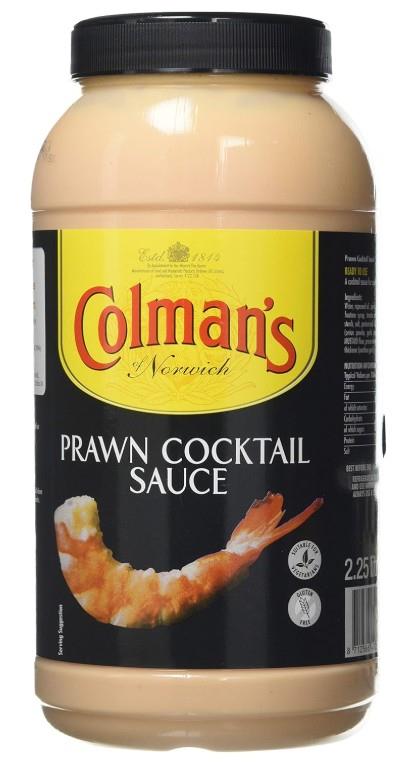 Colman's Prawn Cocktail Sauce 2.25ltr Bottle