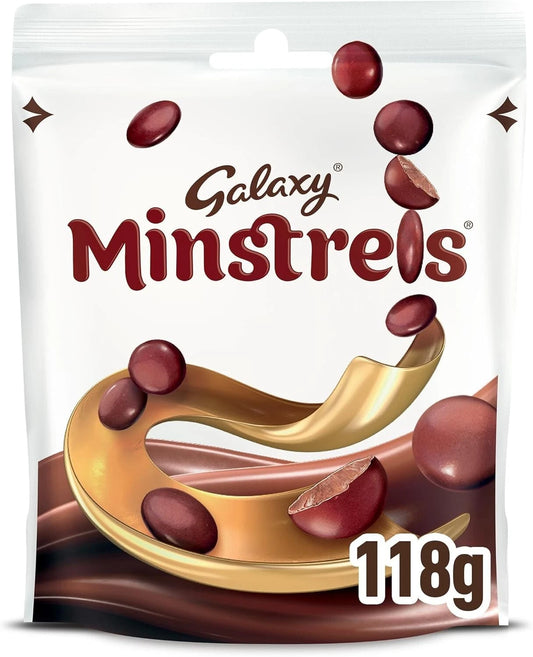 Mars Galaxy Minstrels Share Pouch Bag 15 x 118g