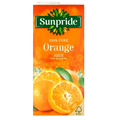 Sunpride Orange Juice 12 x 1ltr