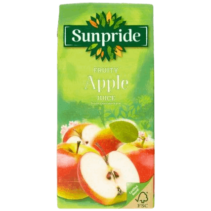 Sunpride Apple Juice 12 x 1ltr