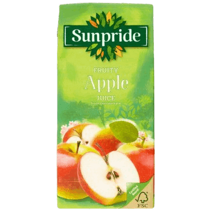 Sunpride Apple Juice 12 x 1ltr