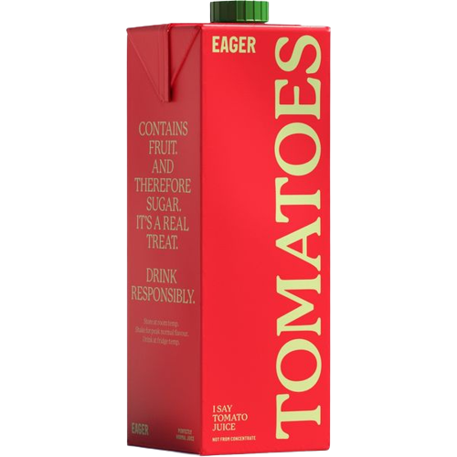 Eager Tomato Juice 8 x 1ltr - The Chef Store UK