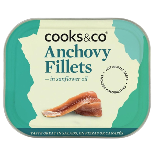 Anchovy Fillets in Sunflower Oil - The Chef Store UK