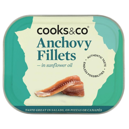 Anchovy Fillets in Sunflower Oil - The Chef Store UK