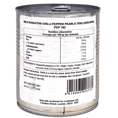 Roquito Mild Chilli Pepper Pearls 793gm