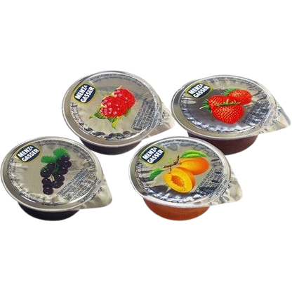 Menz & Gasser Assorted Jam Portions 100 x 20gm - The Chef Store UK