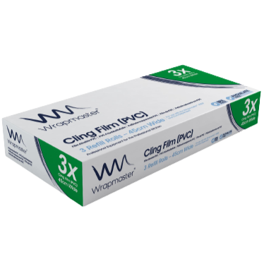 Wrapmaster 45cm Cling Film Refill (Large) 3 x 300 metres