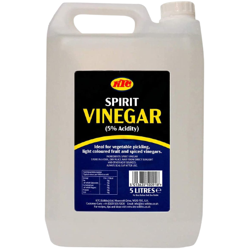 KTC White Spirit Vinegar 5ltr - The Chef Store UK