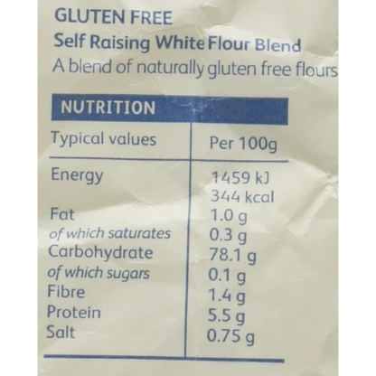 Gluten Free Self Raising White Flour - The Chef Store UK