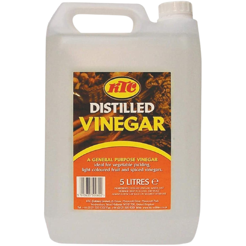 KTC Clear Distilled Vinegar 5ltr - The Chef Store UK