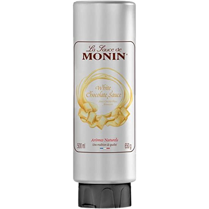 Monin Gourmet WHITE Chocolate Sauce 500ml