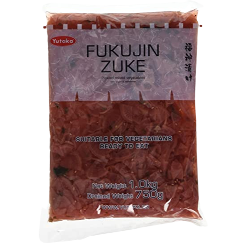 Yutaka Fukujinzuke Pickled Mixed Japanese Vegetables 1kg