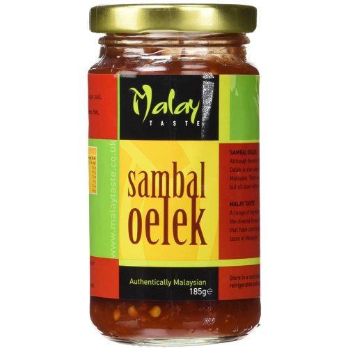 Malay Taste Sambal Oelek Paste 185gm - The Chef Store UK