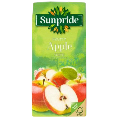 Sunpride Apple Juice 12 x 1ltr